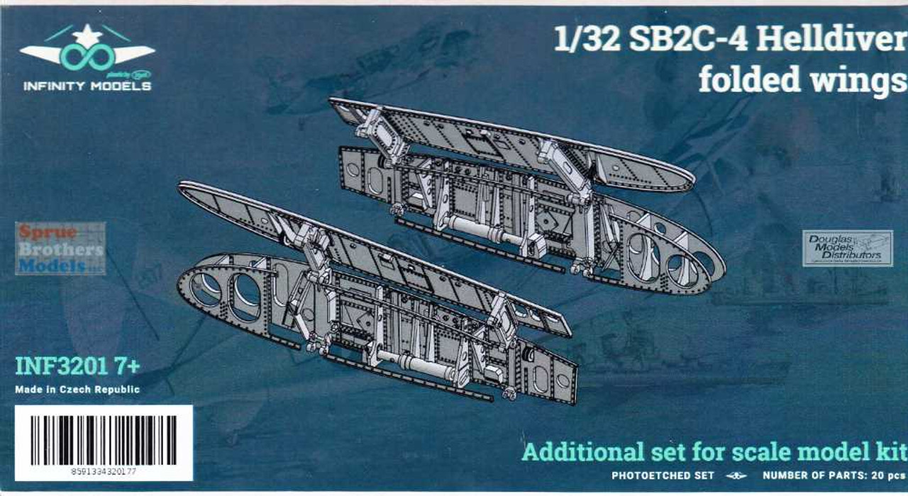 IFM3201-07 1:32 Infinity Models Folded Wings Set for SB2C-4 