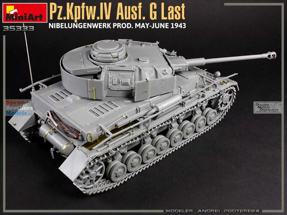 MIA35333 1:35 Miniart Panzer Pz.Kpfw.IV Ausf.G Last / Ausf.H Early