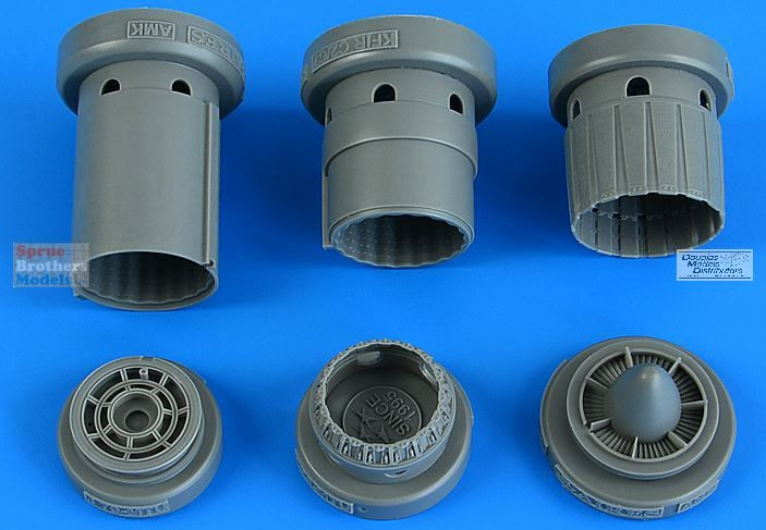 ARS4840 1:48 Aires Kfir C2 C7 F-21 Lion Exhaust Nozzle Set (AMK