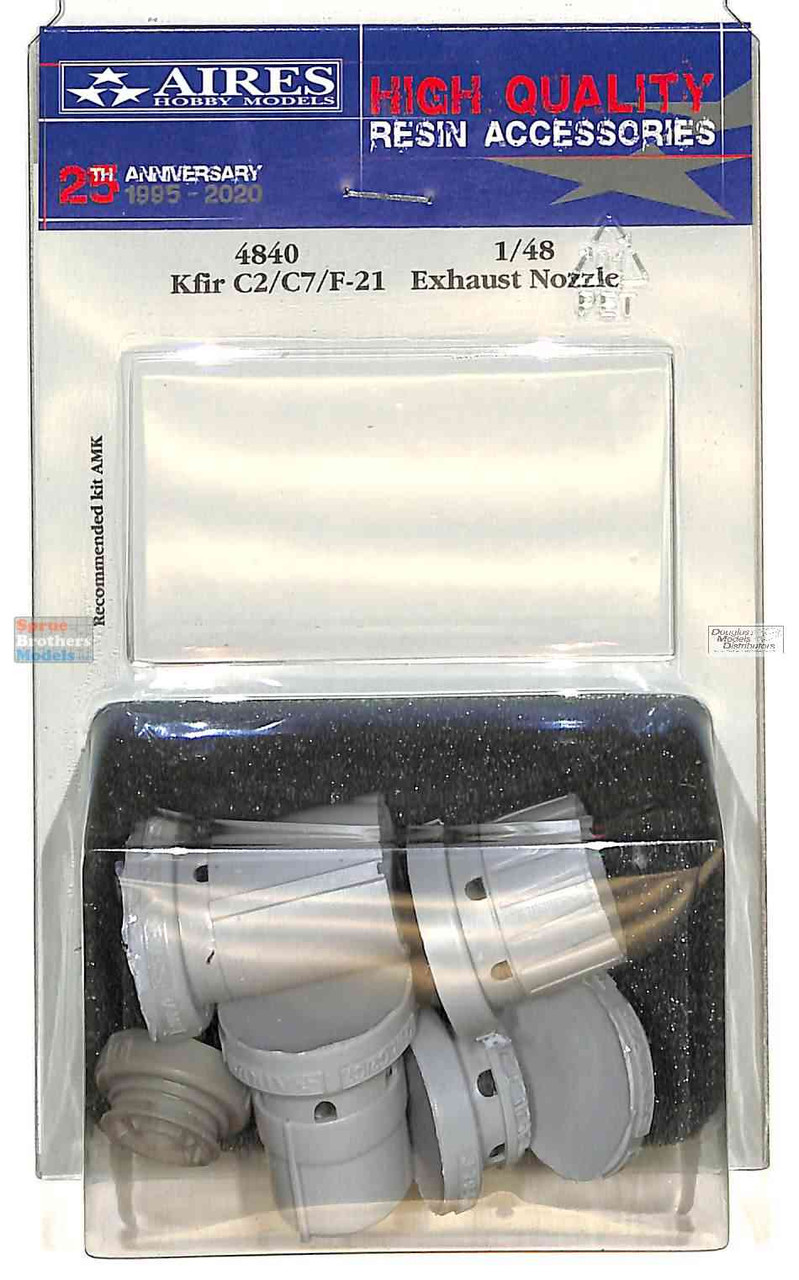 ARS4840 1:48 Aires Kfir C2 C7 F-21 Lion Exhaust Nozzle Set (AMK