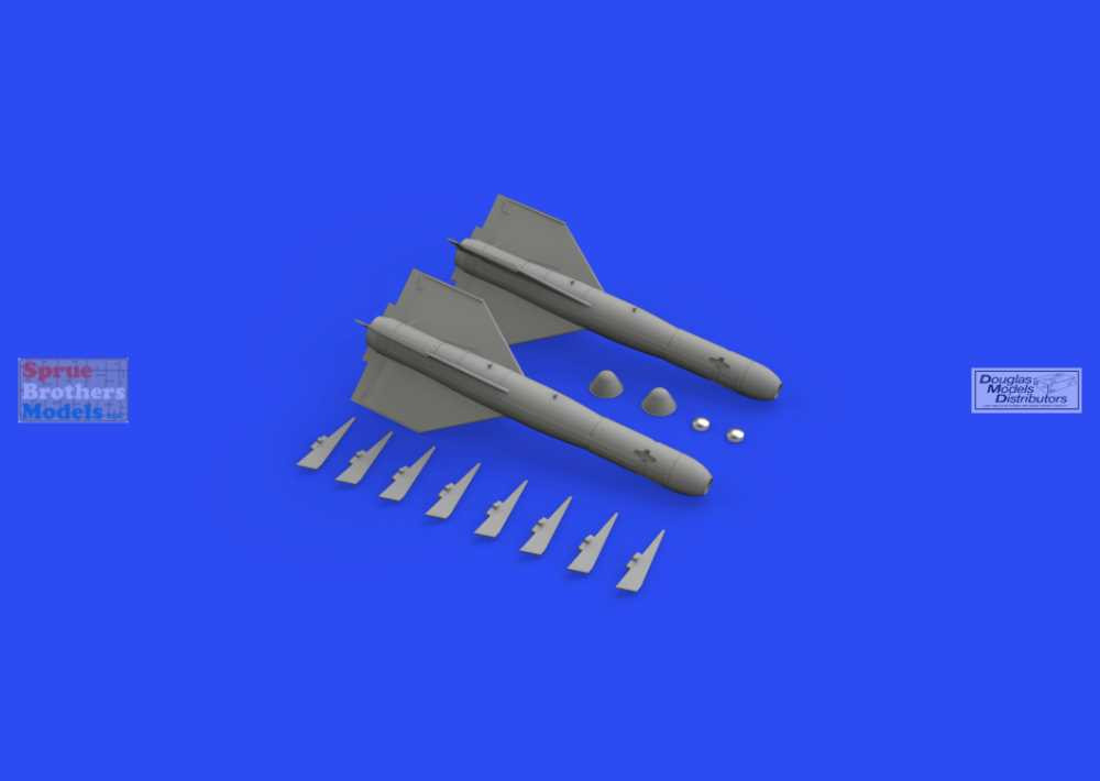 EDU648624 1:48 Eduard Brassin GBU-15(V)1/B Bomb Set - Sprue