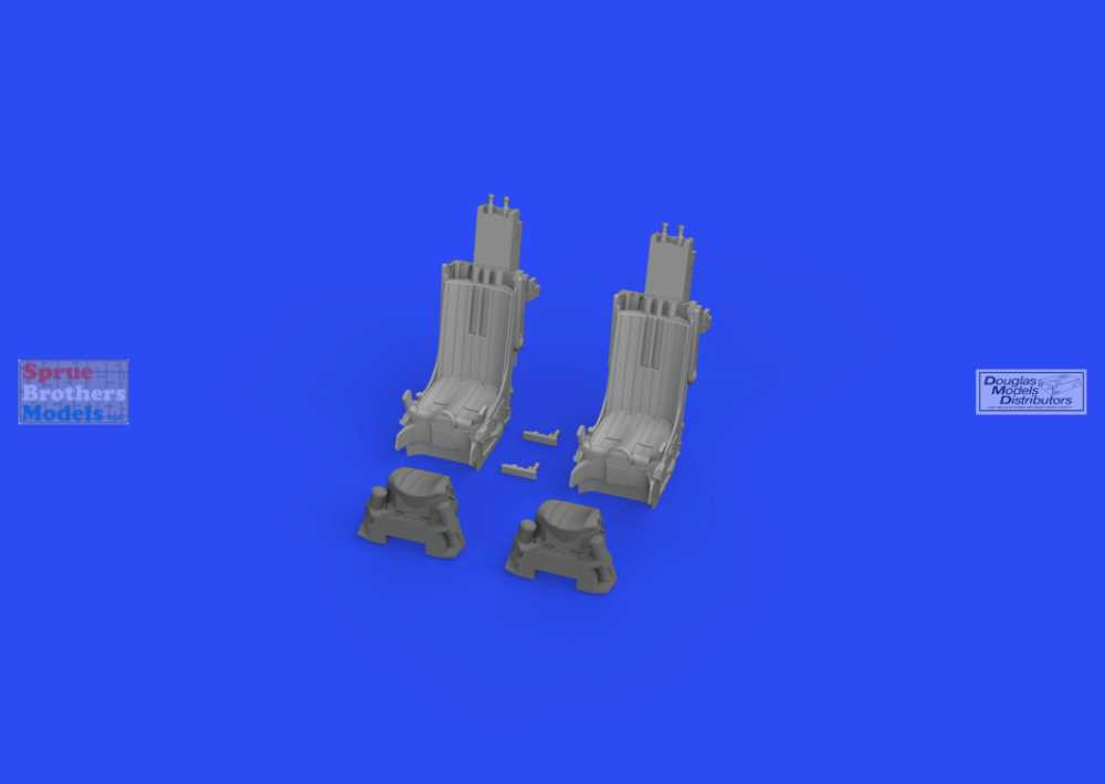 EDU648655 1:48 Eduard Su-27UB Flanker Ejection Seat Set (GWH kit