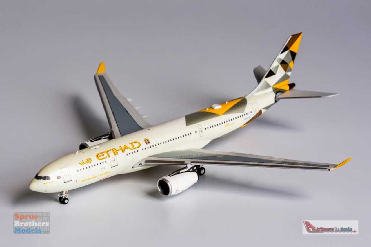 NGM61027 1:400 NG Model Etihad Airbus A330-200 Reg #A6-EYH  (pre-painted/pre-built)