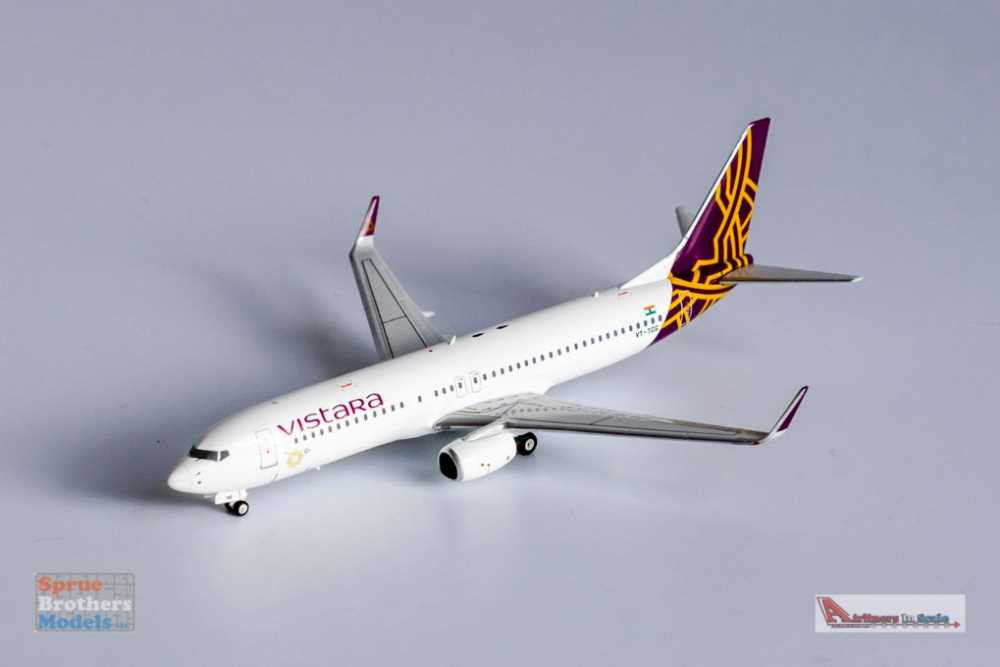NGM58105 1:400 NG Model Vistara B737-800(W) Reg #VT-TGG (pre