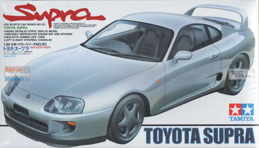 TAM24123 1:24 Tamiya Toyota Supra - Sprue Brothers Models LLC