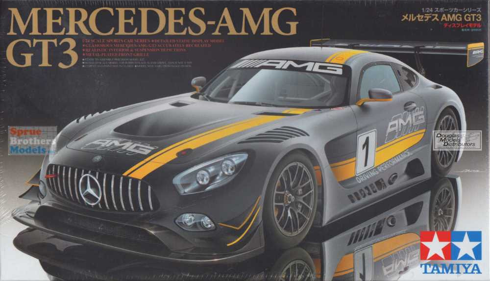 TAM24345 1:24 Tamiya Mercedes-AMG GT3 - Sprue Brothers Models LLC