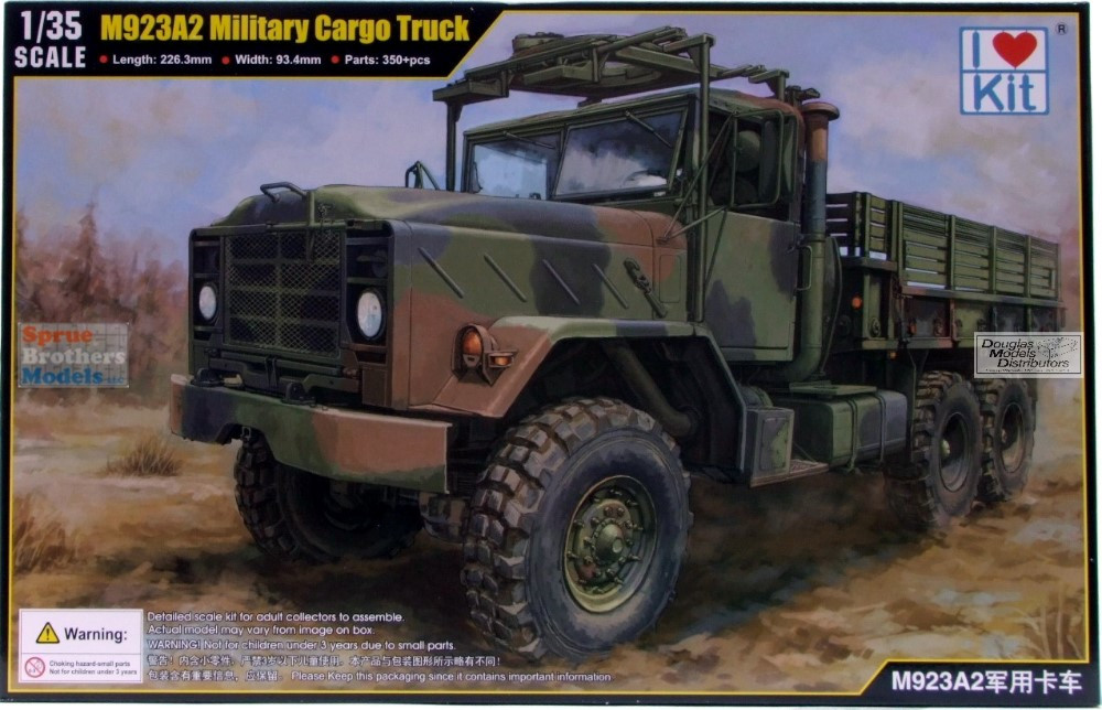 ILK63514 1:35 I Love Kit M923A2 Military Cargo Truck - Sprue