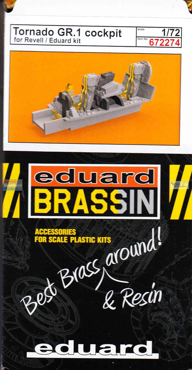 EDU672274 1:72 Eduard Brassin Tornado GR.1 Cockpit (REV/EDU kit