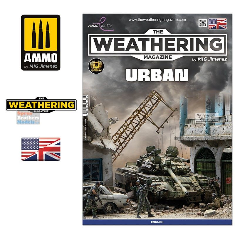 AMM4533 AMMO by Mig The Weathering Magazine #34 Urban - Sprue