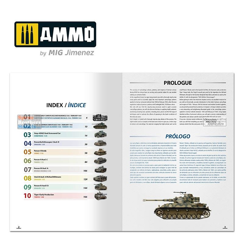 AMM6037 AMMO by Mig How to Paint Early WWII German Tanks - Sprue