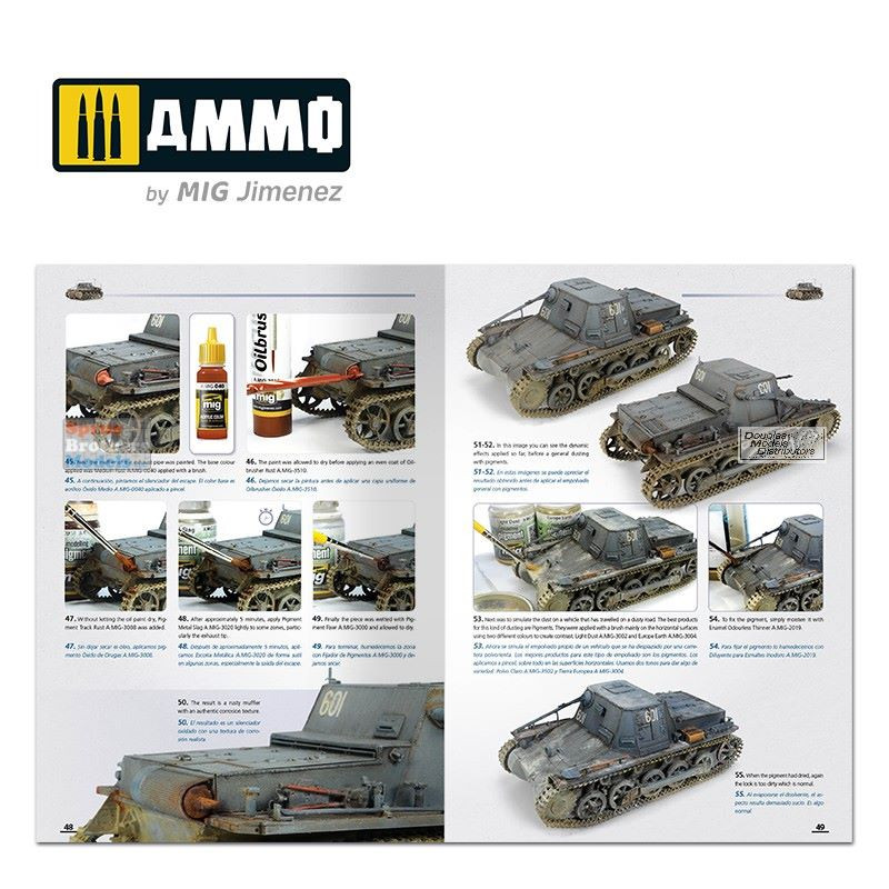 AMM6037 AMMO by Mig How to Paint Early WWII German Tanks - Sprue