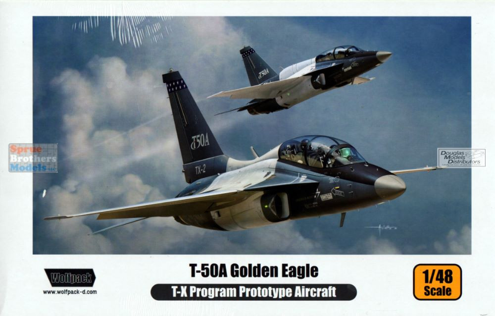 WPD14810 1:48 Wolfpack T-50A Golden Eagle (T-X Program Prototype