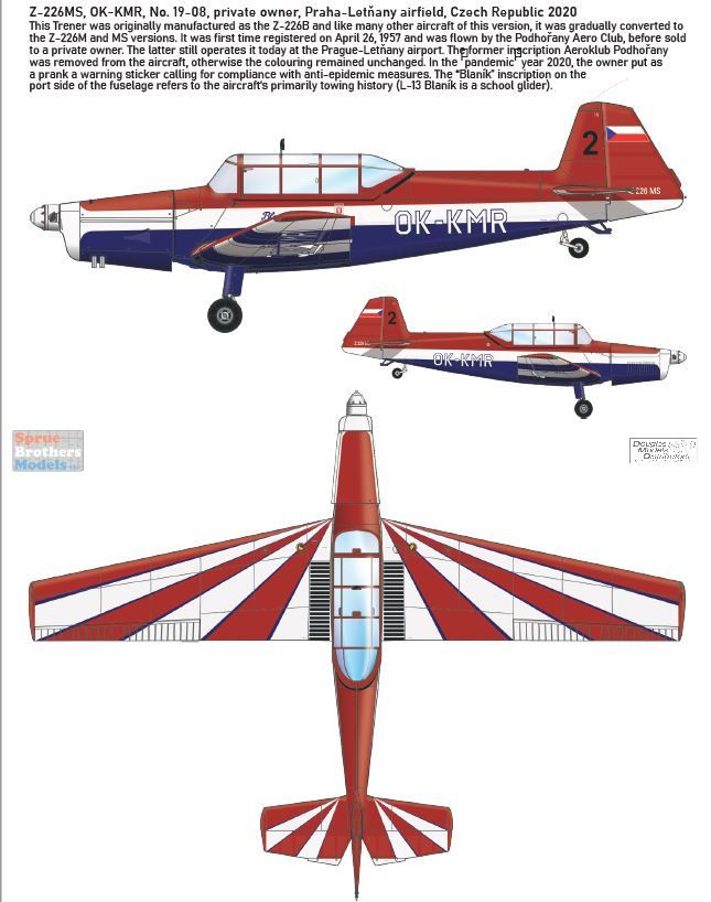EDU11152 1:48 Eduard Trener Zlin Z-226M/MS/T/B [Limited Edition