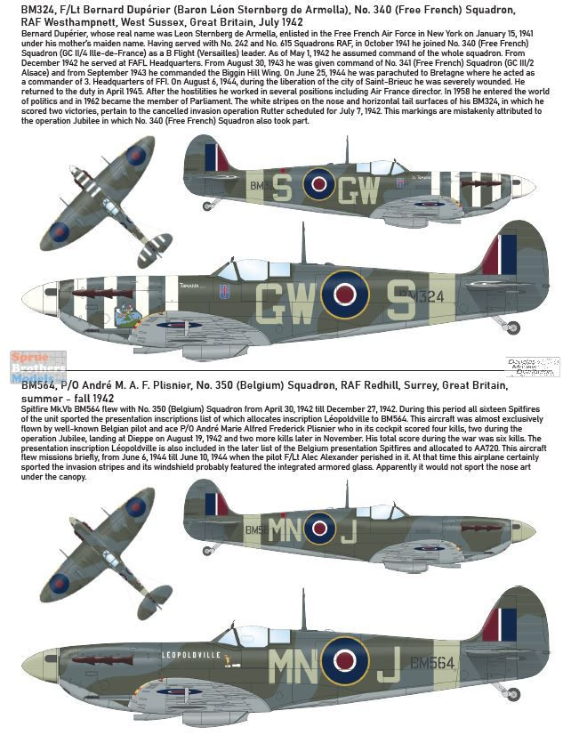 EDU11153 1:48 Eduard Spitfire Mk.Vb 'Spitfire Story: The Sweeps