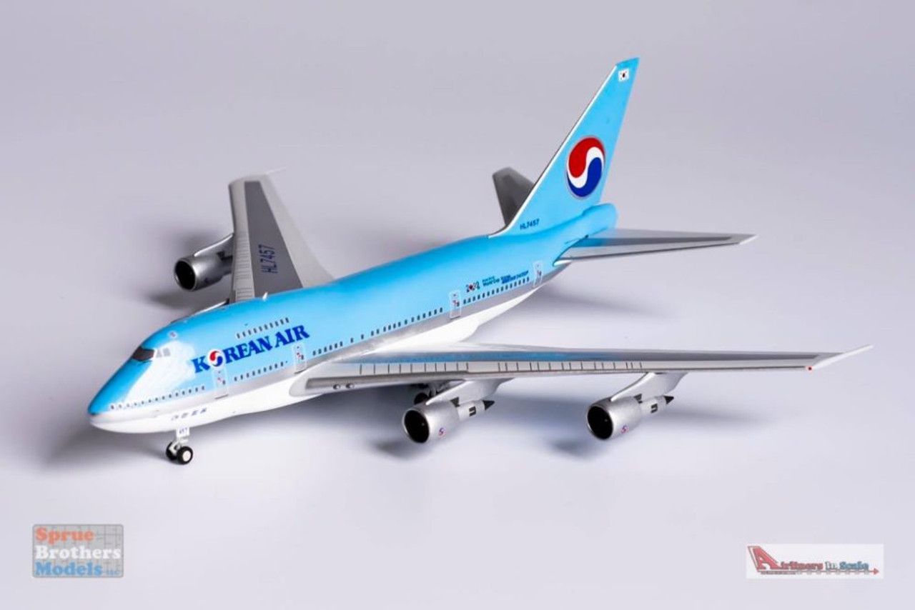 NGM07017 1:400 NG Model Korean Air B747SP Reg #HL7457  (pre-painted/pre-built)