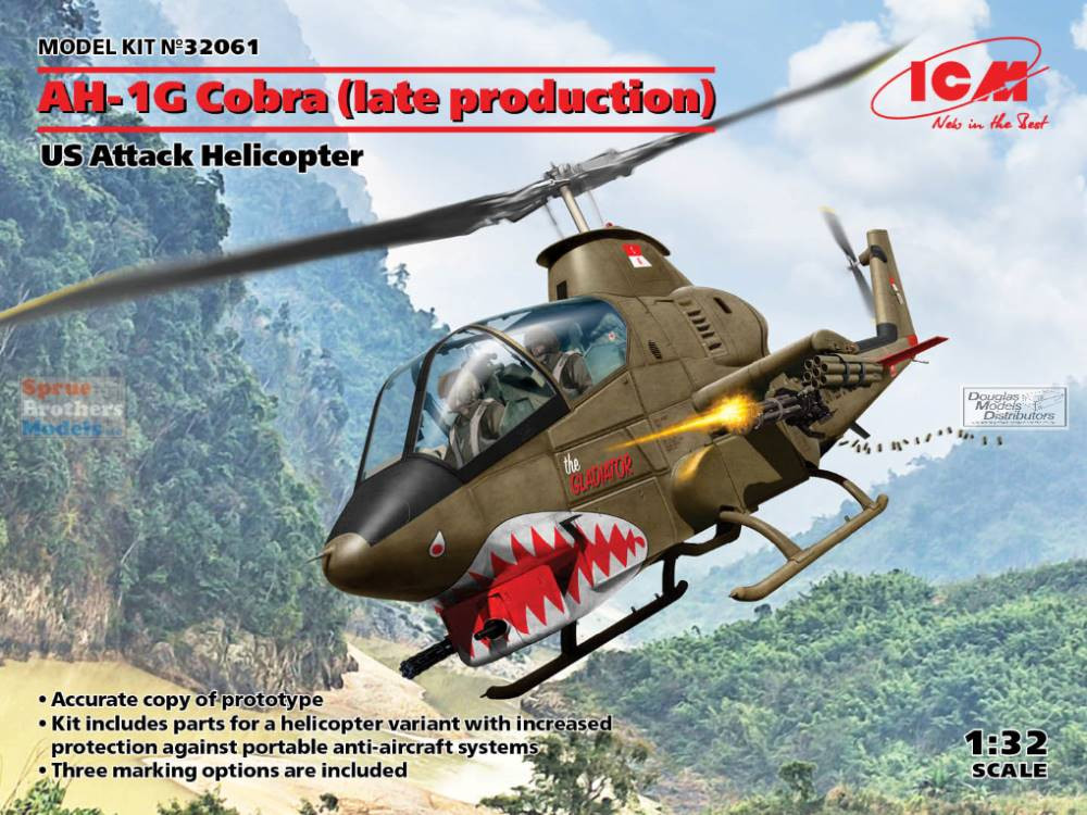 非売品！CELT&COBRA 2004 1st Anniversary JKT ICM32061 1:32 ICM AH-1G Cobra (Late) - Sprue Brothers Models LLC