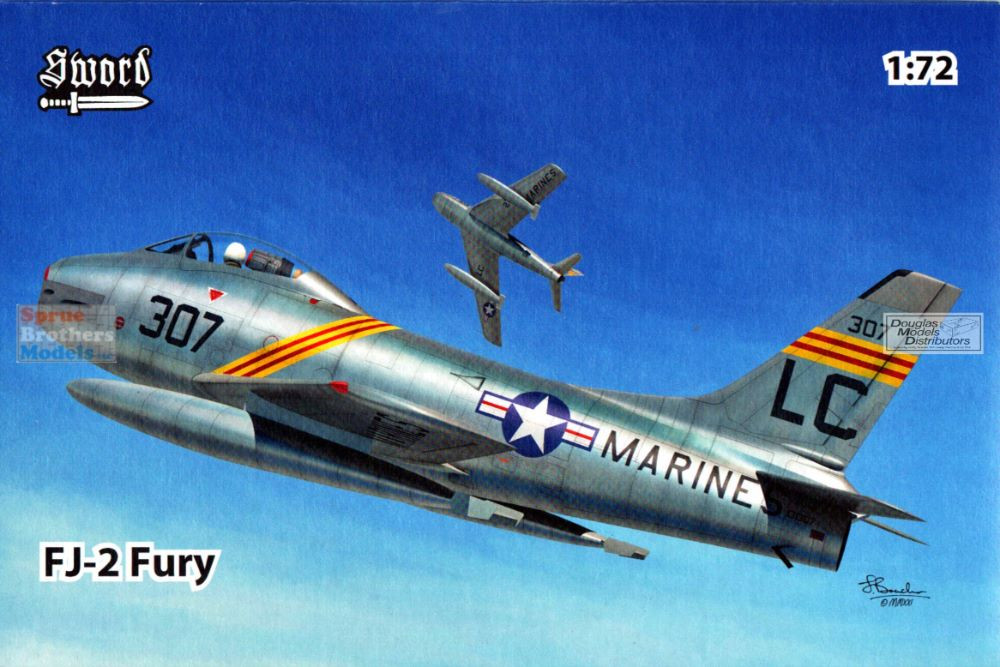 SWD72138 1:72 Sword FJ-2 Fury - Sprue Brothers Models LLC