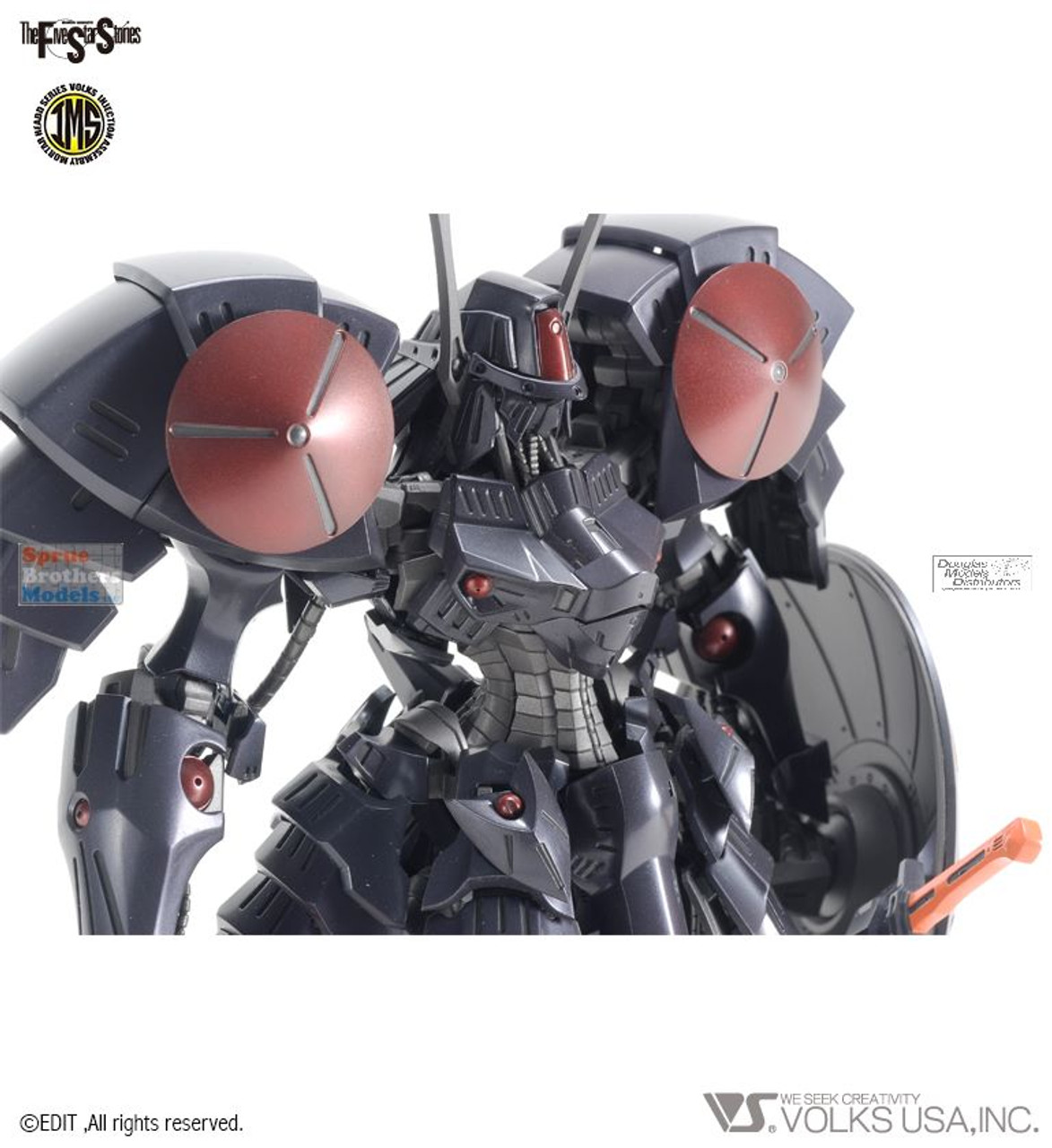 ZKMK17093 1:100 Volks BATSH the Black Knight (The Five Star Stories)