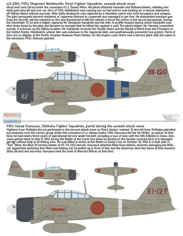 EDU11155 1:48 Eduard A6M2 Zero Type 21 'Tora Tora Tora!' DUAL