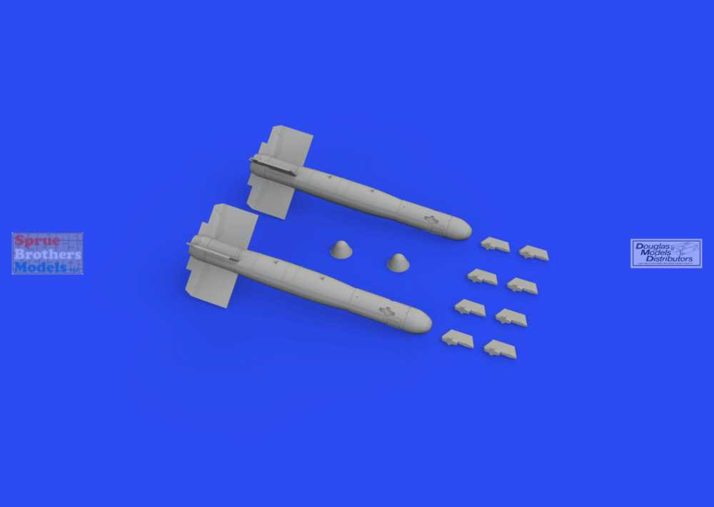 EDU672273 1:72 Eduard Brassin GBU-15(V)21/B Bomb Set - Sprue