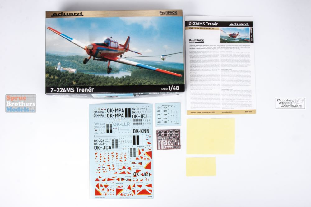 EDU82182 1:48 Eduard Z-226MS Trener ProfiPACK - Sprue Brothers