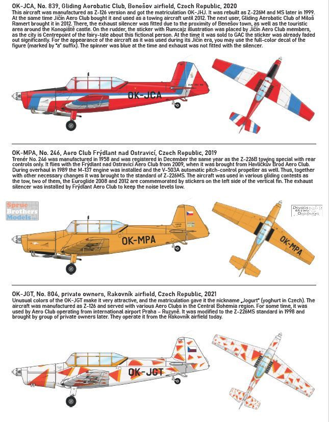 EDU82182 1:48 Eduard Z-226MS Trener ProfiPACK - Sprue Brothers