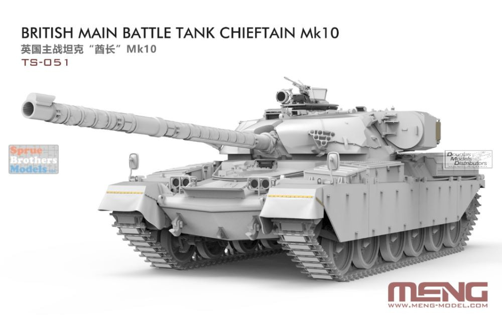 モンモデル 1⁄35 イギリス軍 主力戦車 チーフテン Mk.10