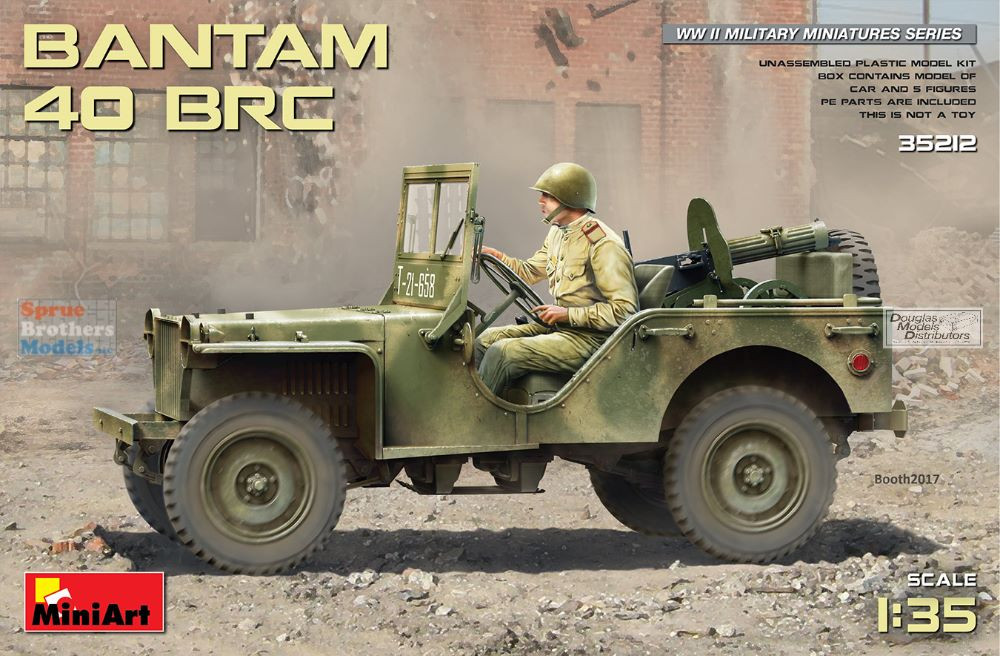 MIA35212 1:35 MiniArt Bantam 40 BRC - Sprue Brothers Models LLC