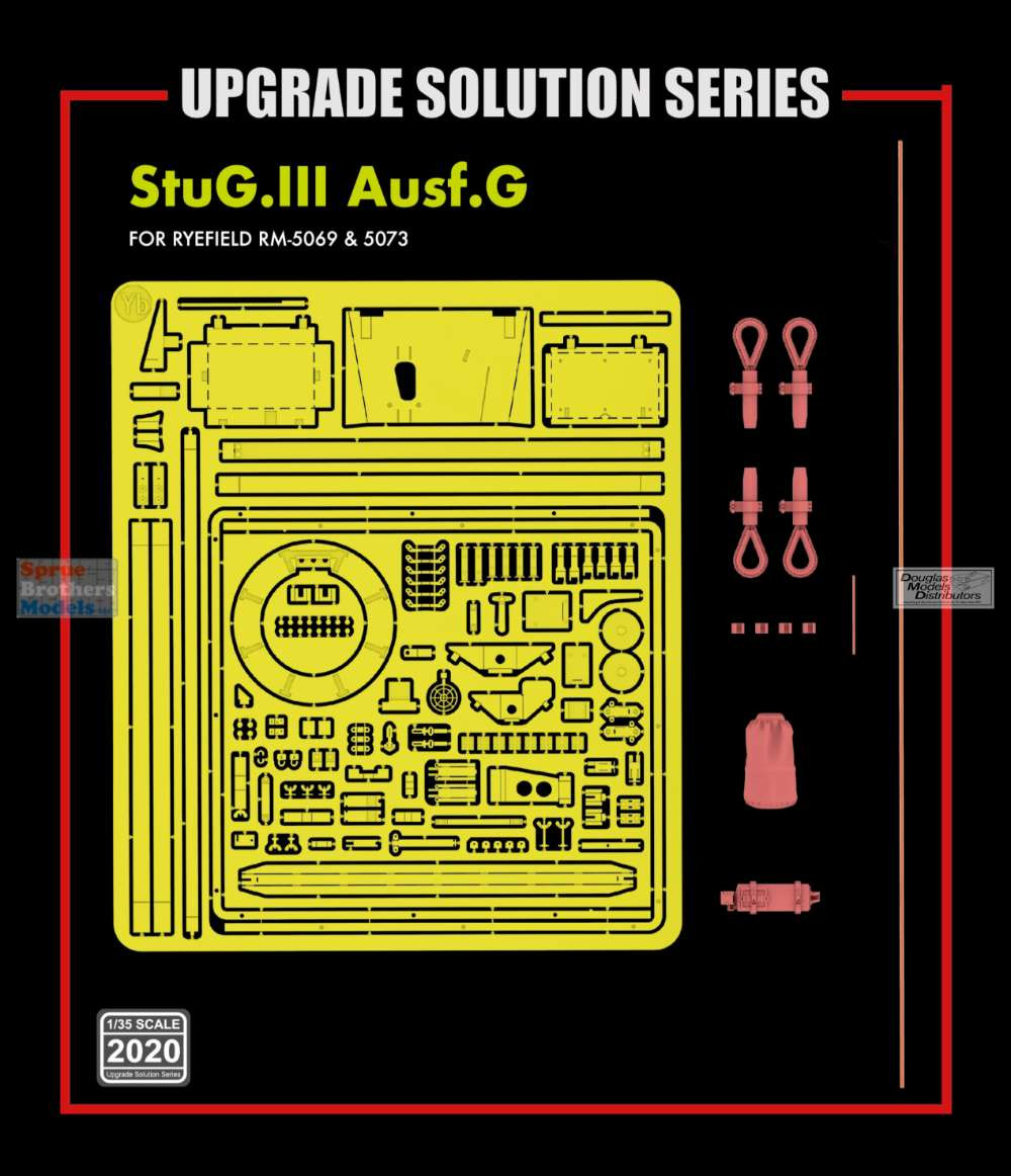 RFMRM2020 1:35 Rye Field Model StuG.III Ausf.G Upgrade Set (RFM