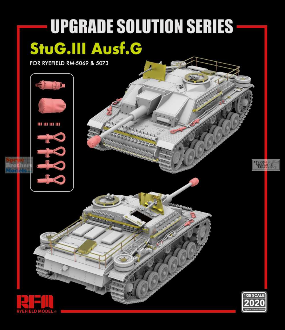 RFMRM2020 1:35 Rye Field Model StuG.III Ausf.G Upgrade Set (RFM