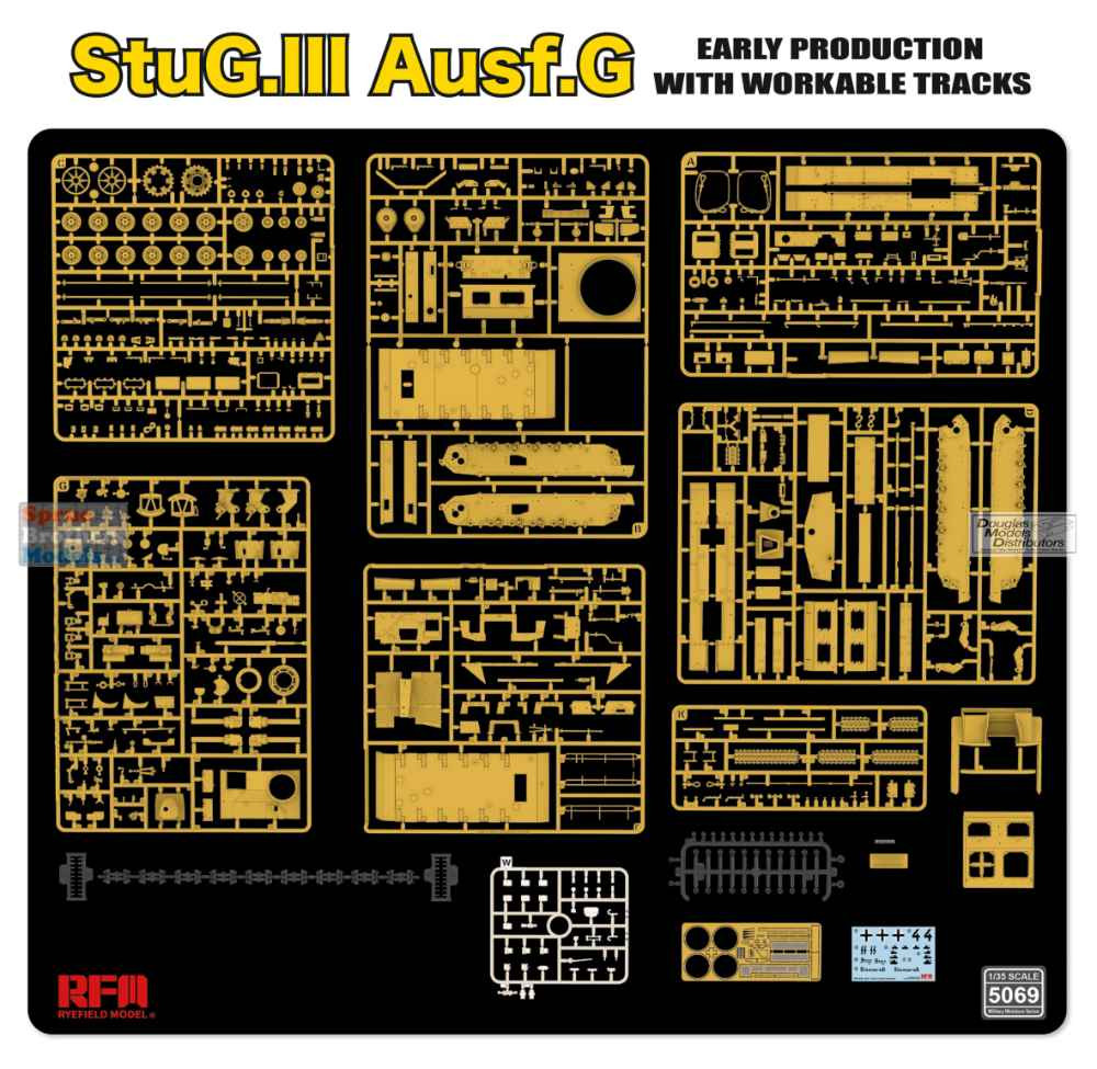 RFMRM5069 1:35 Rye Field Model StuG.III Ausf.G Early Production