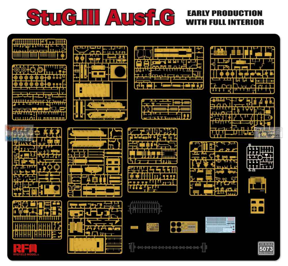 RFMRM5073 1:35 Rye Field Model StuG.III Ausf.G Early Production