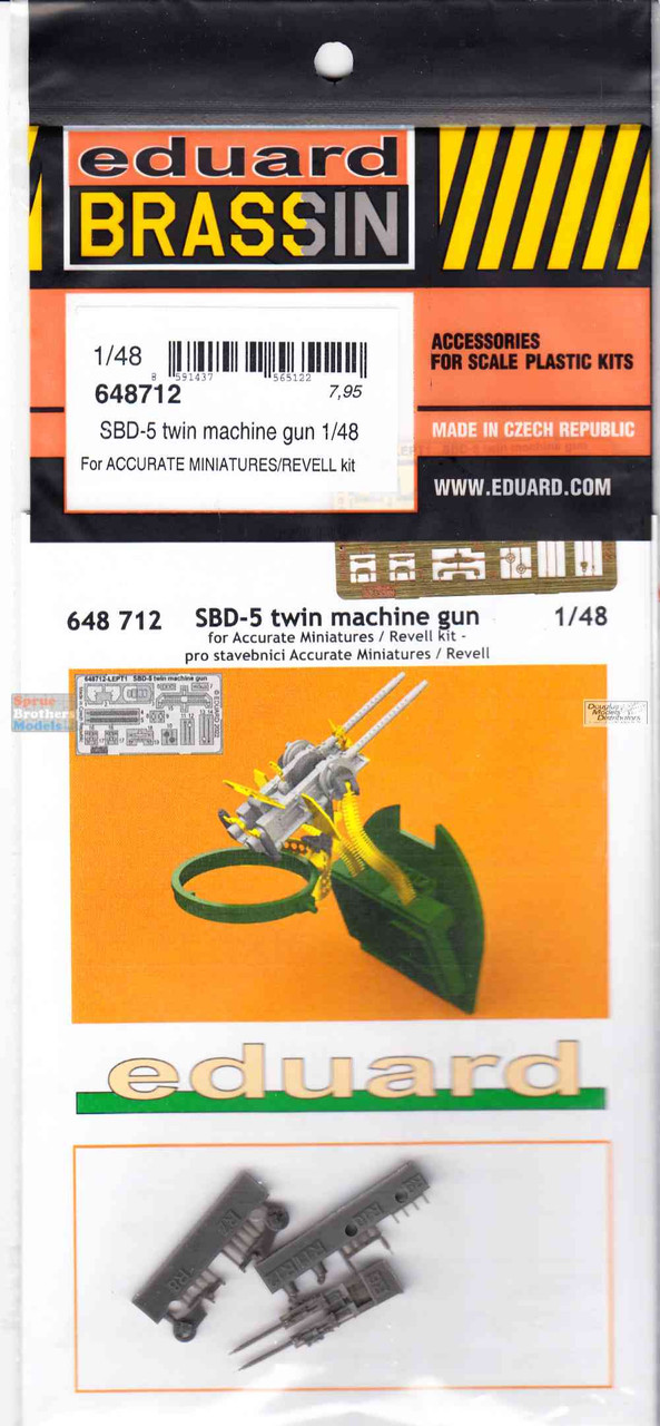 EDU648712 1:48 Eduard Brassin - SBD-5 Dauntless Twin Machine Gun