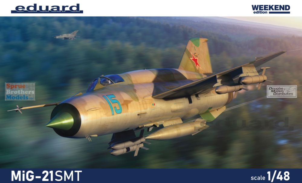 EDU84180 1:48 Eduard MiG-21SMT Fishbed Weekend Edition - Sprue