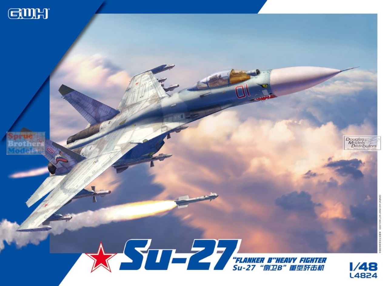 LNRL4824 1:48 Great Wall Hobby Su-27 Flanker B