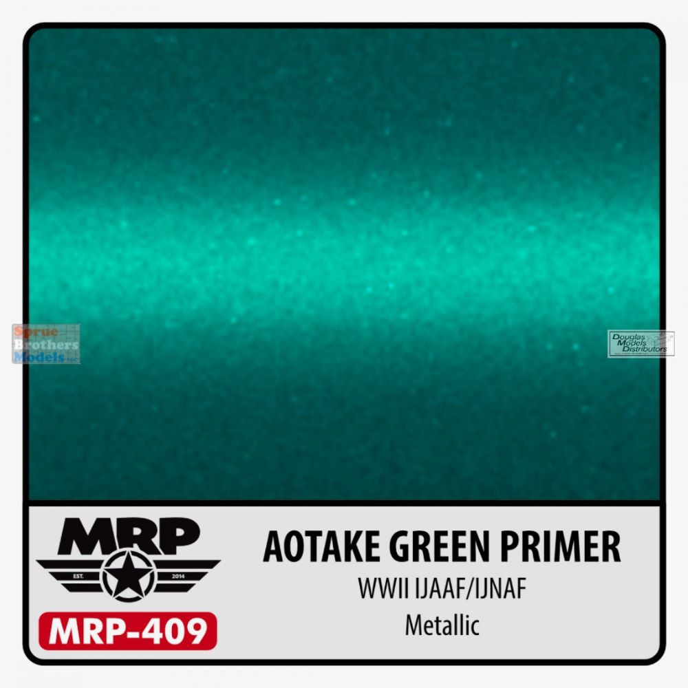 MRP409 MRP/Mr Paint - Aotake Green Primer 30ml (for Airbrush only