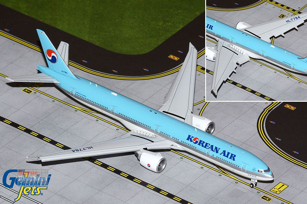 GEMGJ2040F 1:400 Gemini Jets Korean Air Boeing 777-300ER Reg