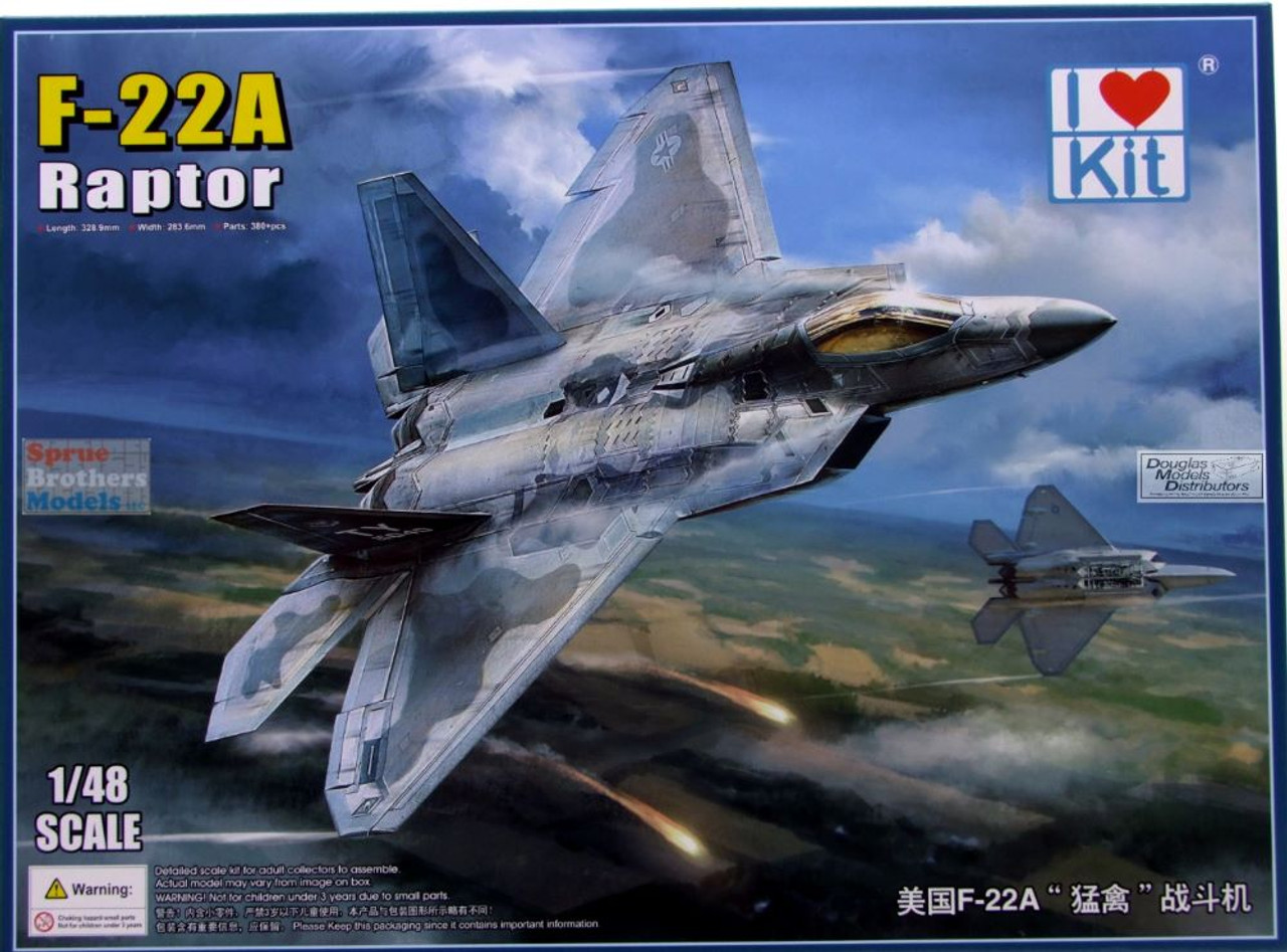 ILK62801 1:48 I Love Kit F-22A Raptor