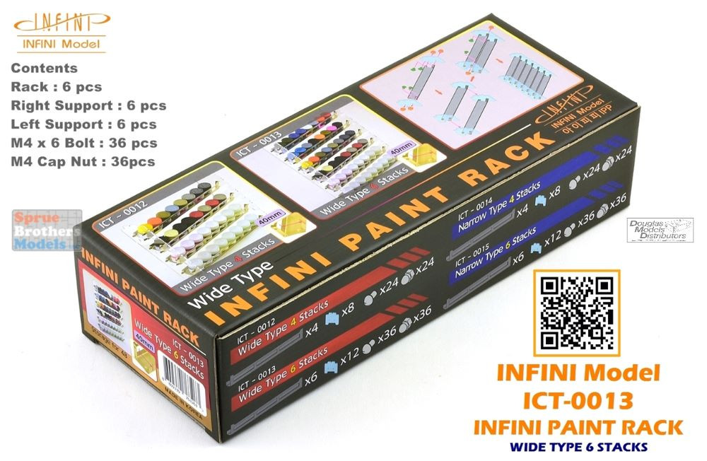 INFICT0013 Infini Model Paint Stand - Wide Type (40mm/1.57in width