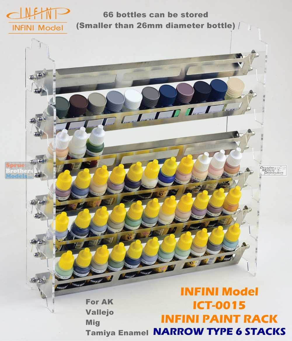 INFICT0015 Infini Model Paint Stand - Narrow Type (26mm/1.02in
