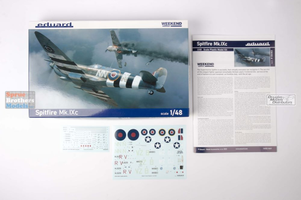 EDU84183 1:48 Eduard Weekend Edition - Spitfire Mk.IXc - Sprue
