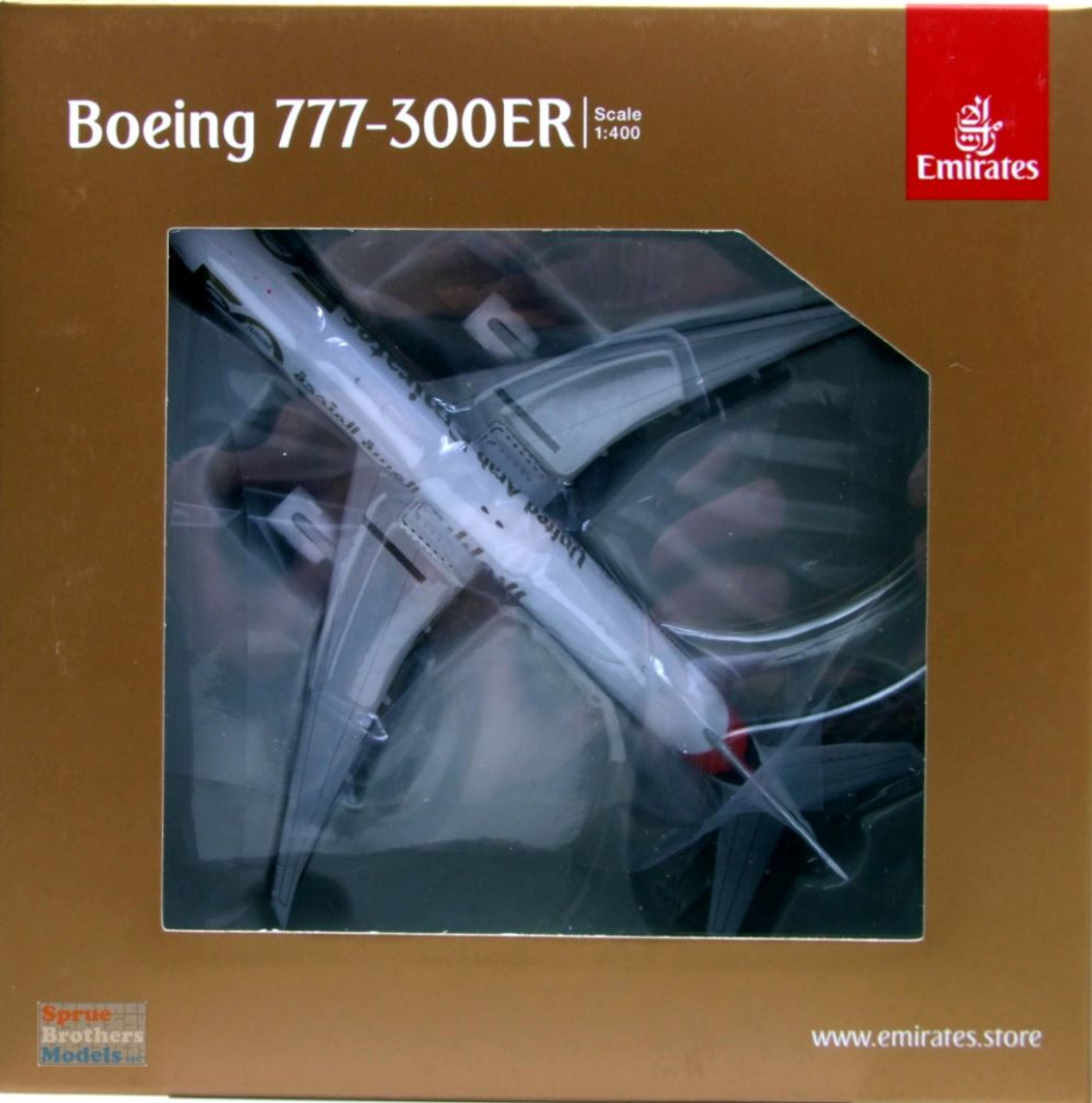 GEMGJ2050 1:400 Gemini Jets Emirates Boeing 777-300ER Reg #A6-EGE