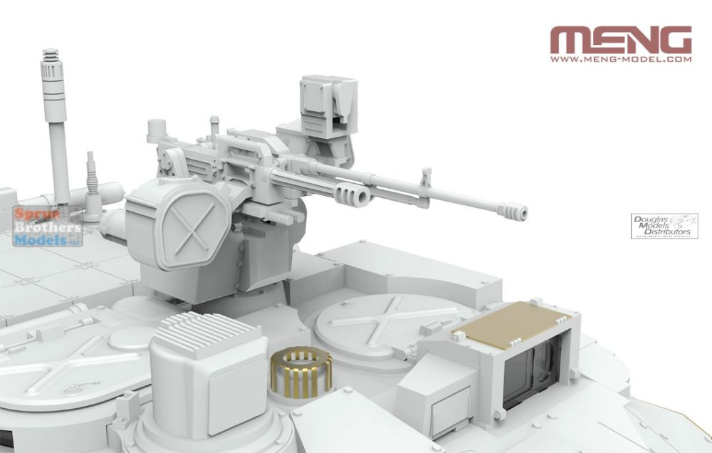 MNGTS050 1:35 Meng PLA ZTQ15 Light Tank with Add-On Armor - Sprue