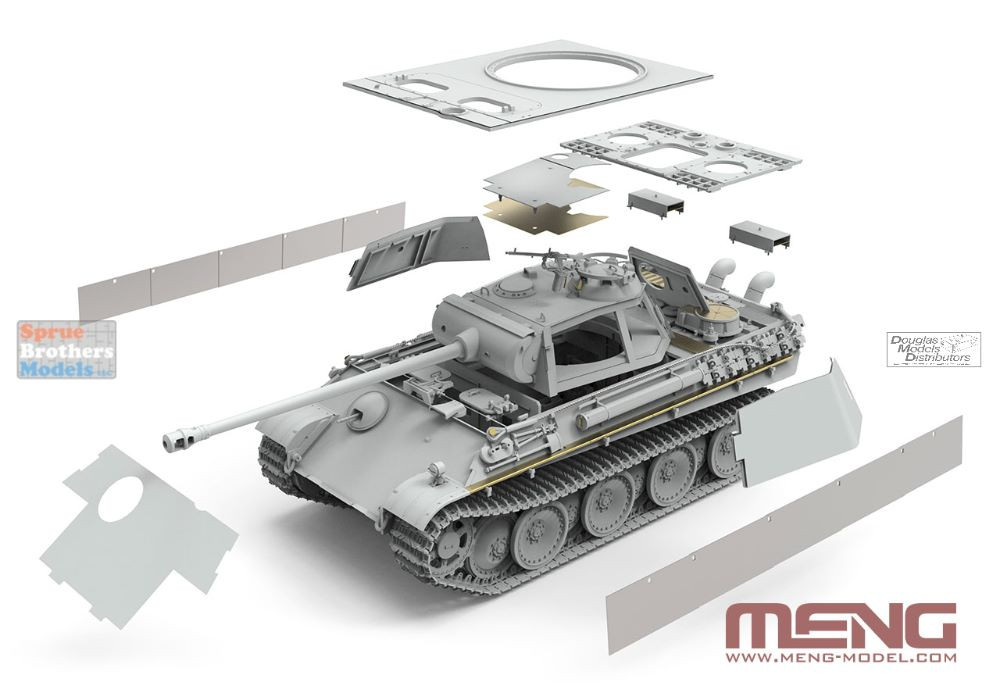 MNGTS052 1:35 Meng Sd.Kfz.171 Panther Ausf.G Early with Air