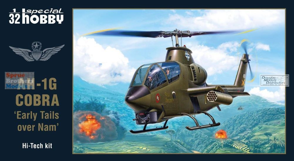 スペシャルホビー 1/32 　AH-1G コブラ 　 SH32082 SPH32082 1:32 Special Hobby AH-1G Cobra 'Early Tails Over Nam