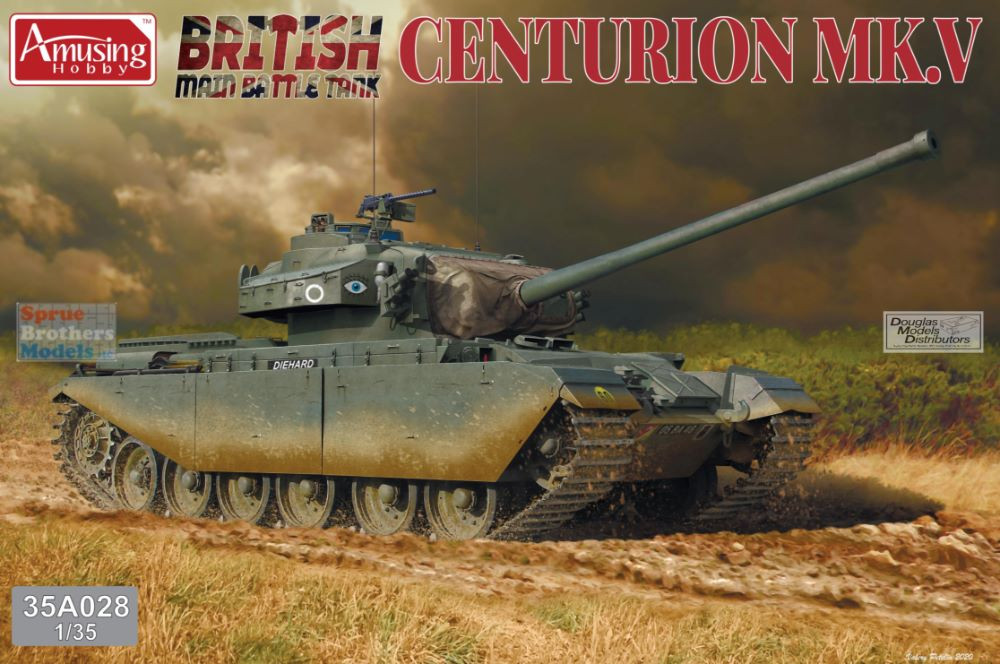 【ボクくん様用】CENTURION / Centurion他 AMU35A028 1:35 Amusing Hobby Centurion Mk.V - Sprue Brothers