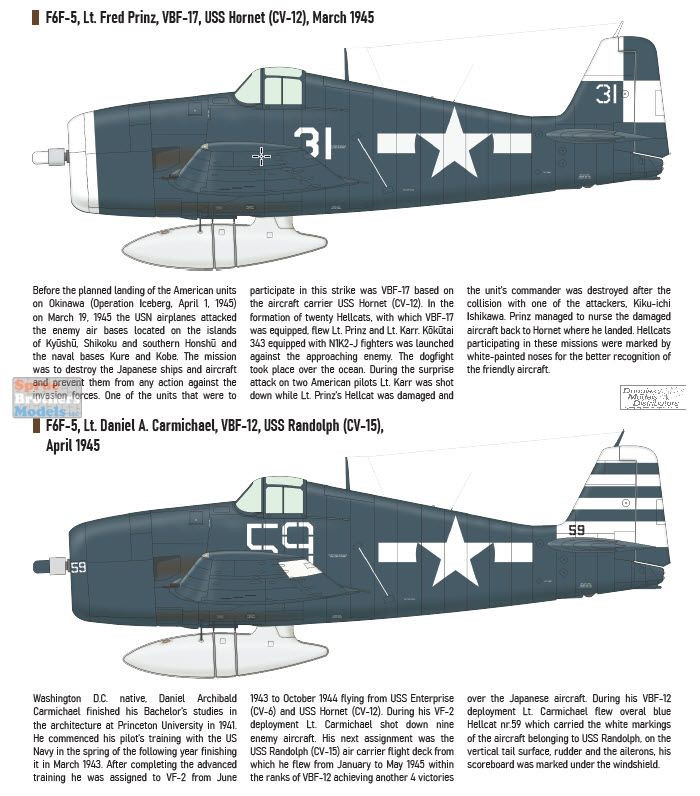 EDU84181 1:48 Eduard F6F-5 Hellcat Weekend Edition - Sprue