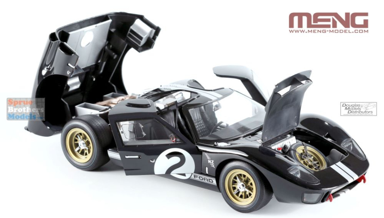 MNGRS003 1:12 Meng Ford GT40 Mk.II '66 Champion [Pre-Colored Edition]