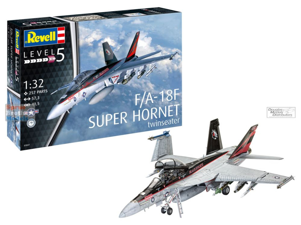 RVG03847 1:32 Revell Germany F-18F Super Hornet - Sprue Brothers