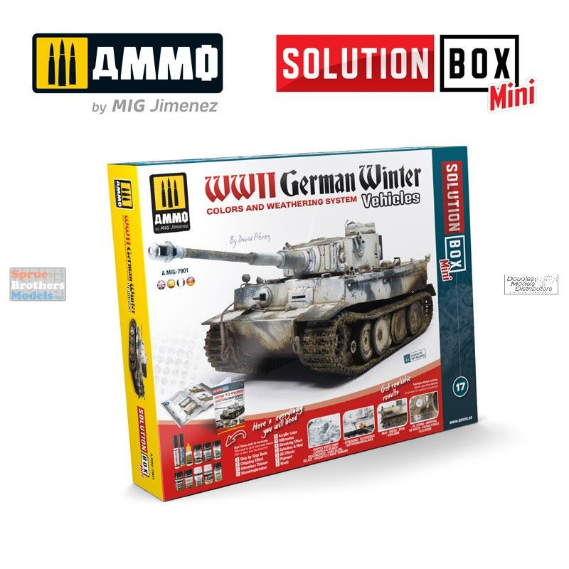 AMM7901 AMMO by Mig Solutions Box Mini - WW2 German Vehicles